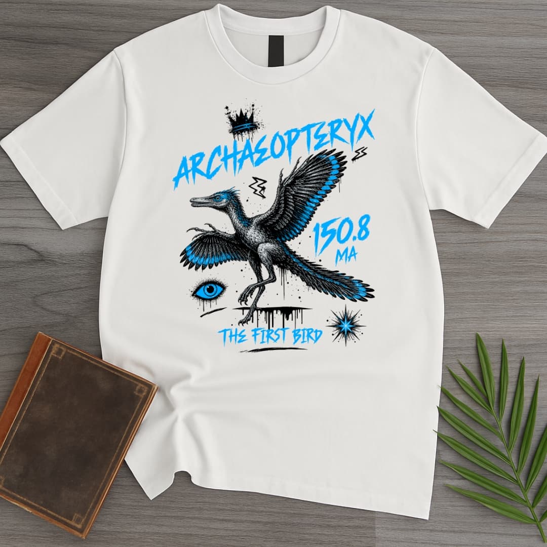 T-Shirt White / S Gothic First Bird T-Shirt