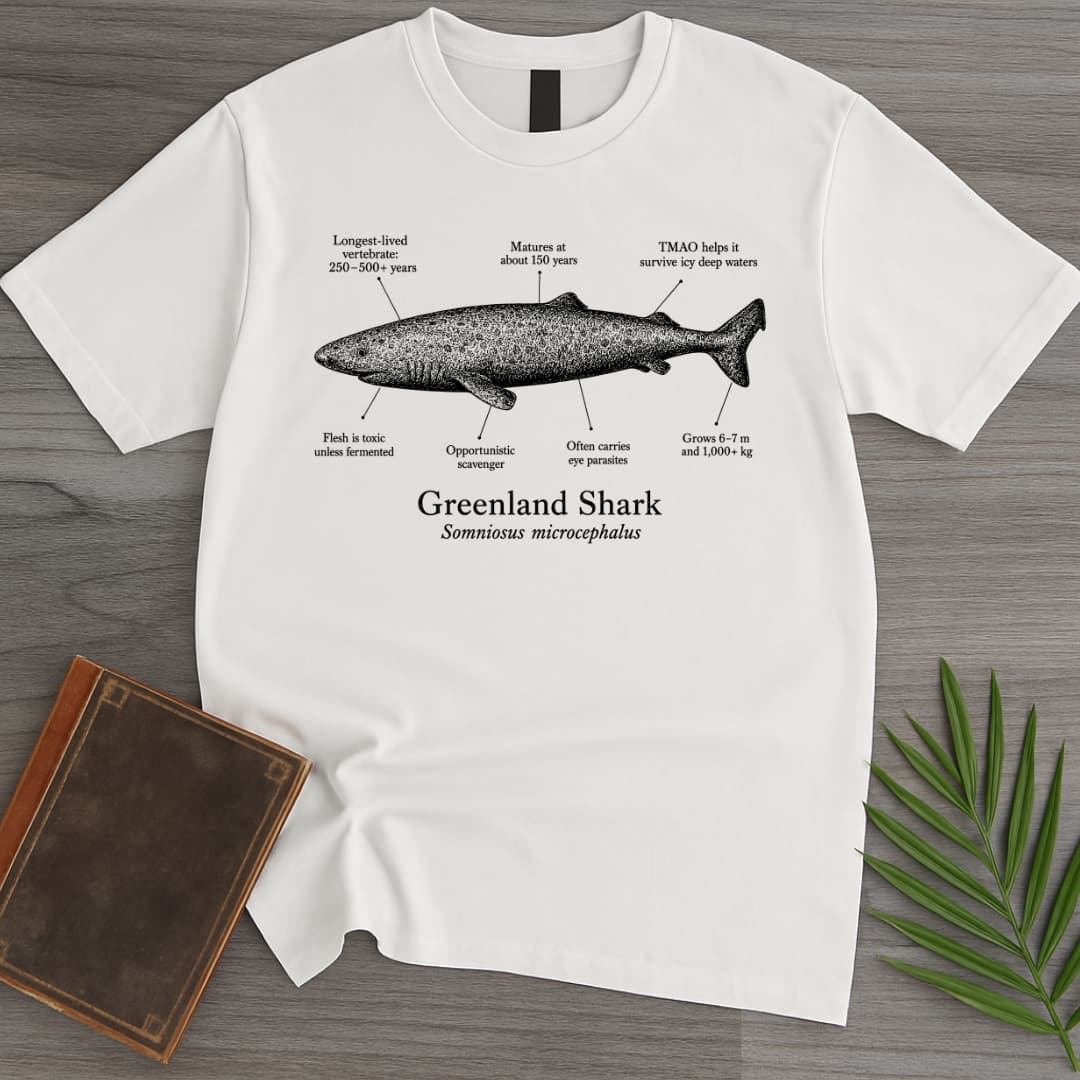 T-Shirt White / S Greenland Shark T-Shirt