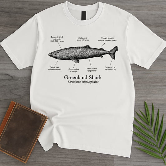 T-Shirt White / S Greenland Shark T-Shirt