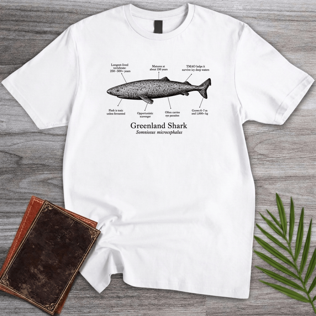 T-Shirt White / S Greenland Shark T-Shirt
