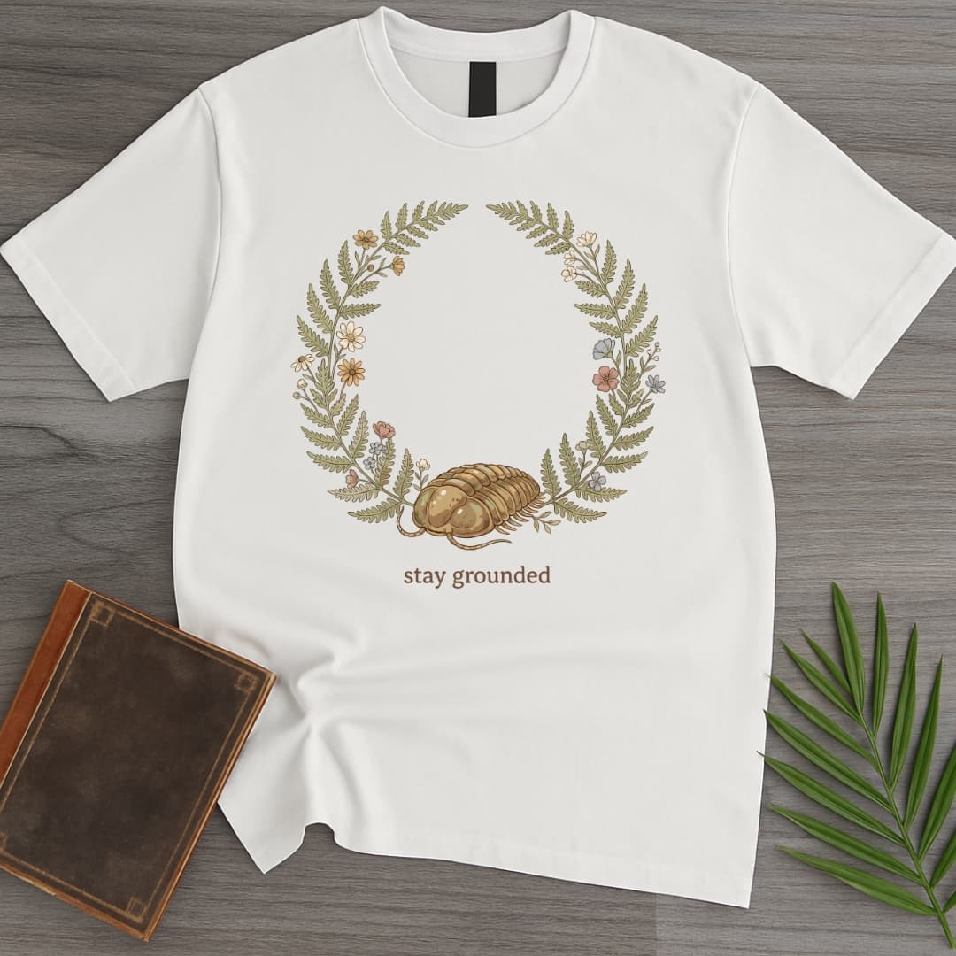 T-Shirt White / S Grounded Trilobite T-Shirt