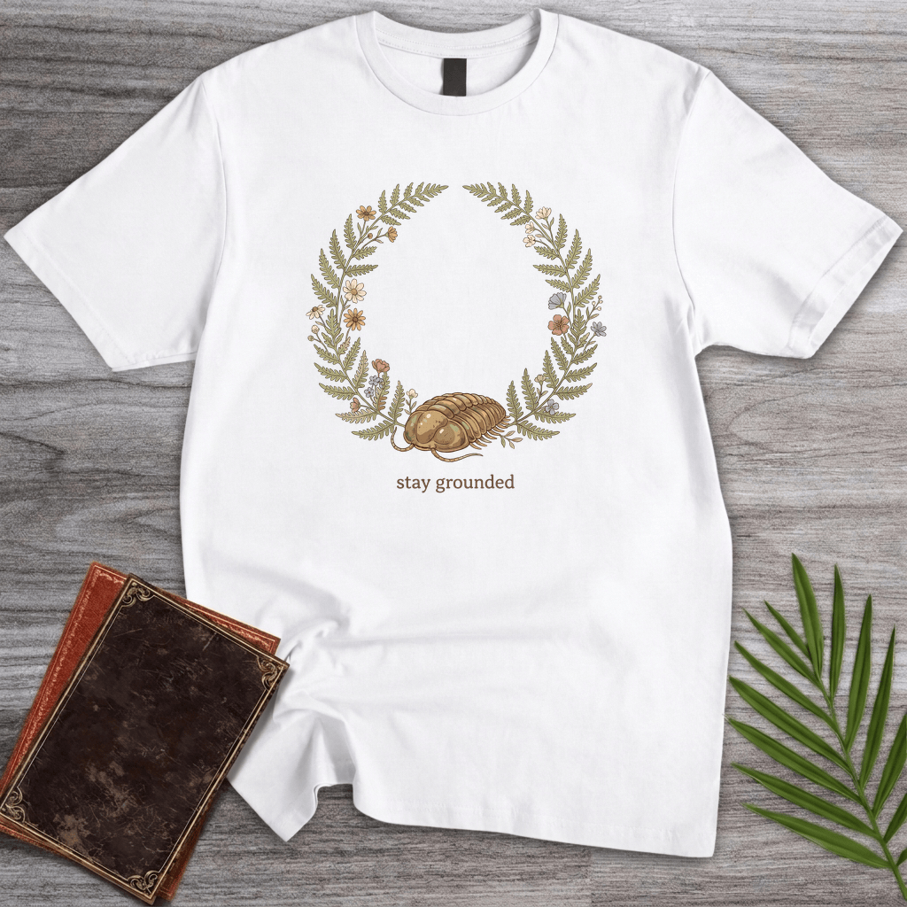 T-Shirt White / S Grounded Trilobite T-Shirt