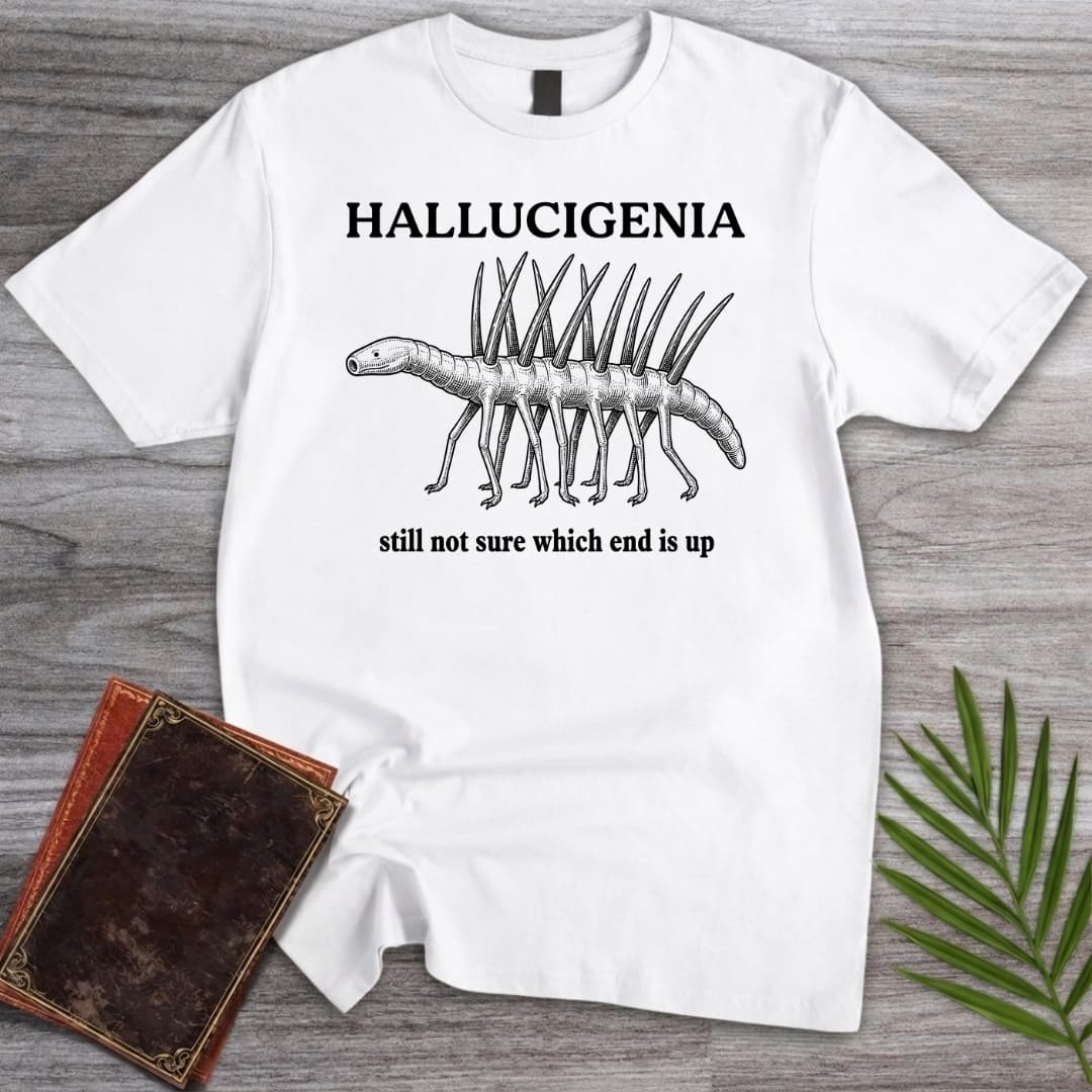 T-Shirt White / S Hallucigenia Self-Doubt T-Shirt