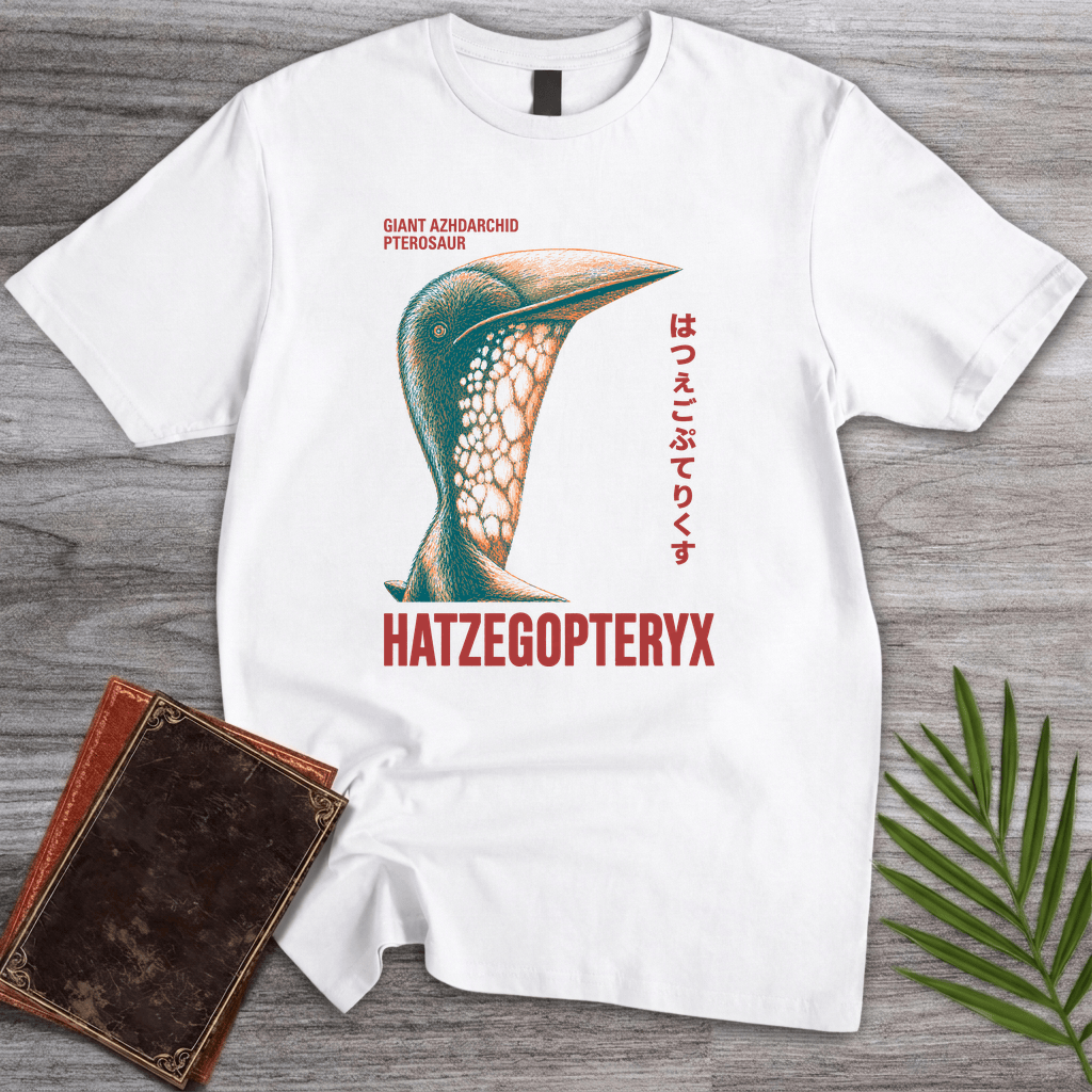T-Shirt White / S Hatzegopteryx Vintage Poster T-Shirt