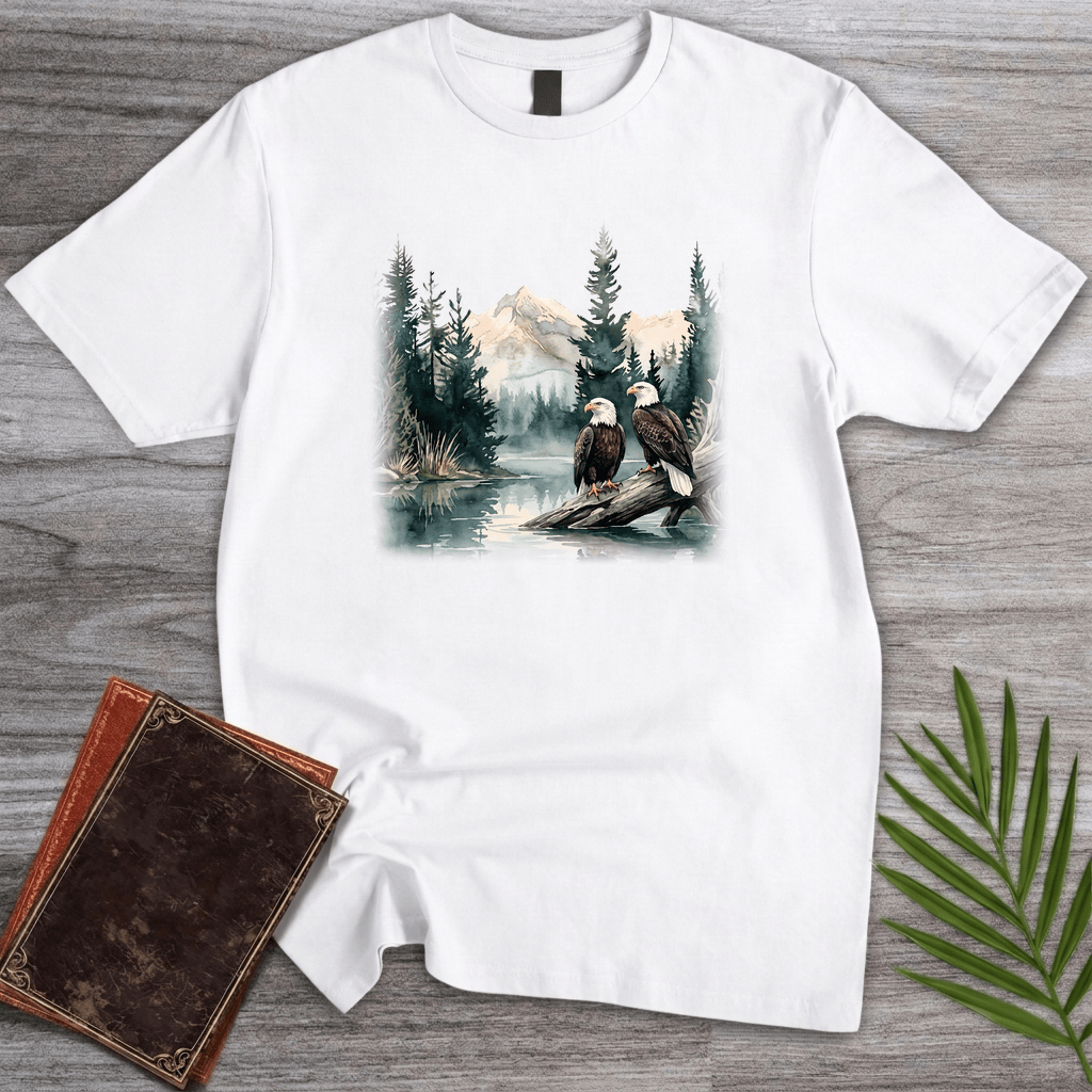 T-Shirt White / S Highland Perch Eagles T-Shirt