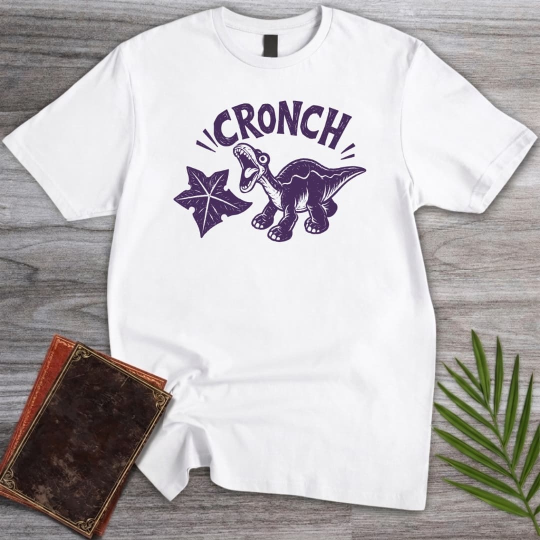 T-Shirt White / S Hungry Hungry Dino T-Shirt