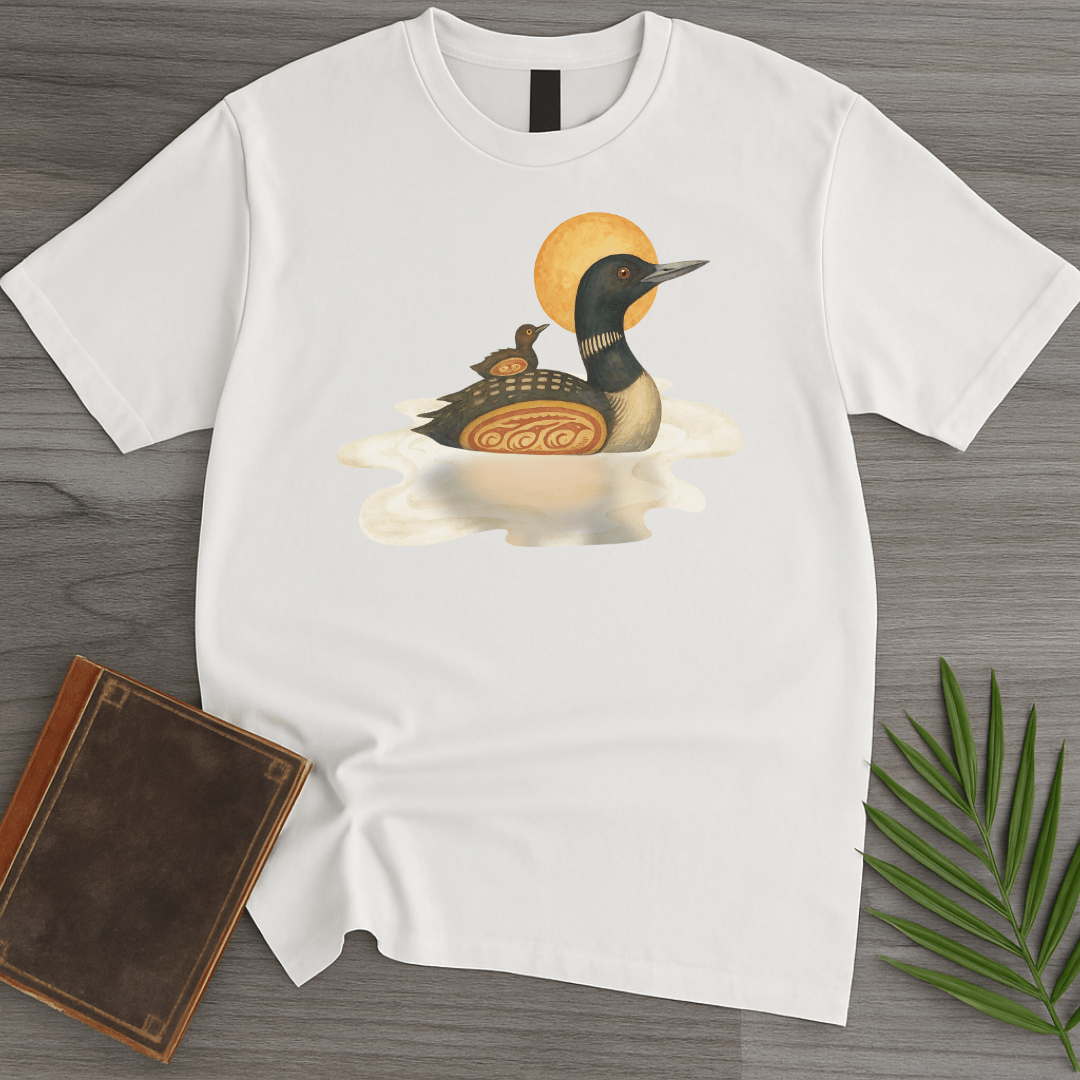 T-Shirt White / S Indigenous Loon Wisdom T-Shirt
