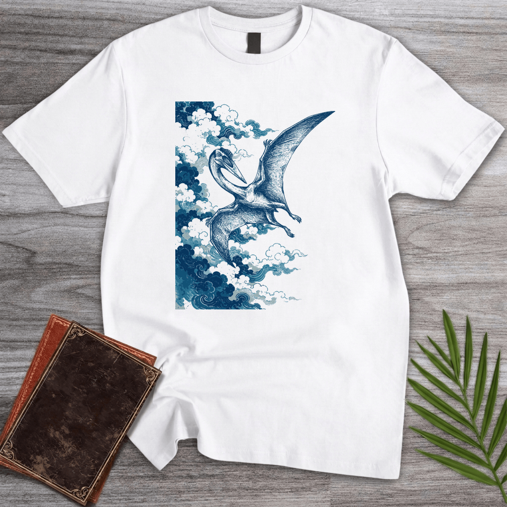 T-Shirt White / S Japanese Quetzalcoatlus Cloud T-Shirt