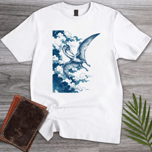 T-Shirt White / S Japanese Quetzalcoatlus Cloud T-Shirt