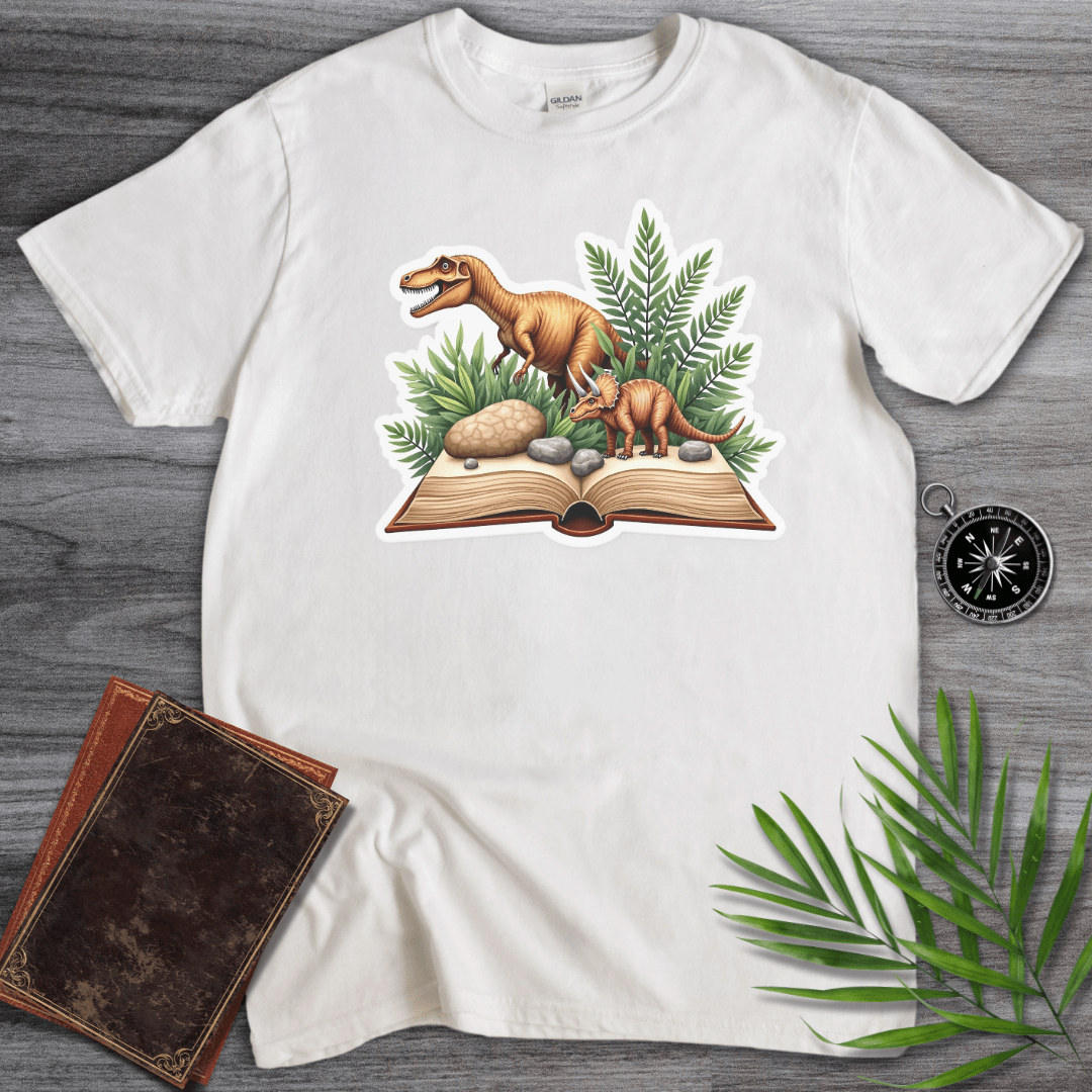 T-Shirt White / S Jurassic Stories T-Shirt