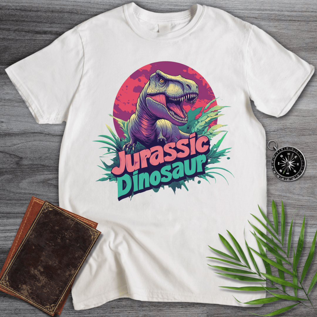 T-Shirt White / S Jurassic Tyrannosaurus Rex Dinosaur T-Shirt