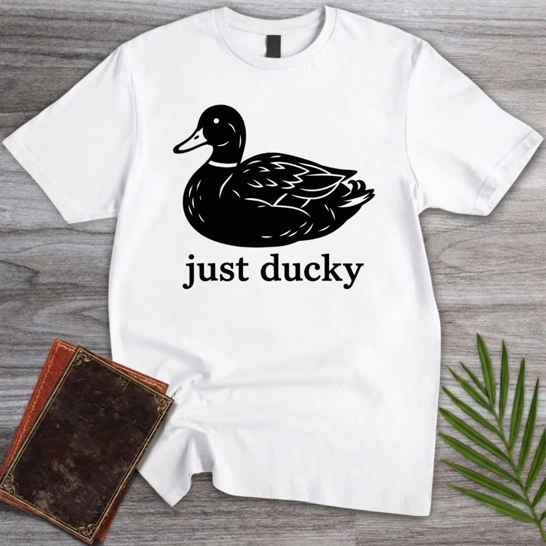 T-Shirt White / S Just Ducky Mallard T-Shirt