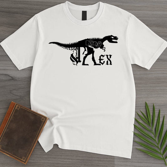 T-Shirt White / S King of the Streets T.rex T-Shirt (D'janjo Nukuruzu Fortissmo)