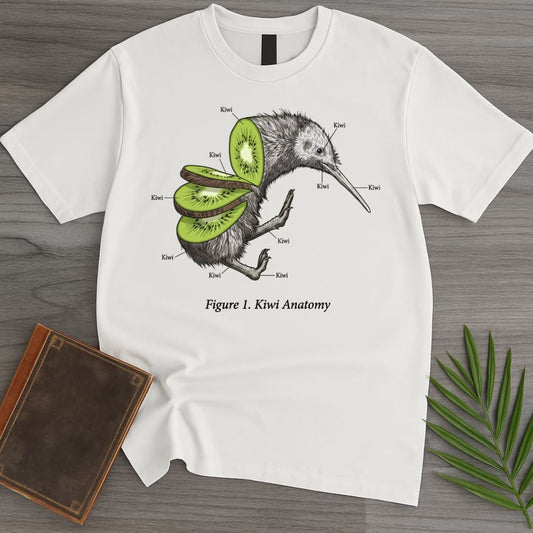 T-Shirt White / S Kiwi Anatomy T-Shirt