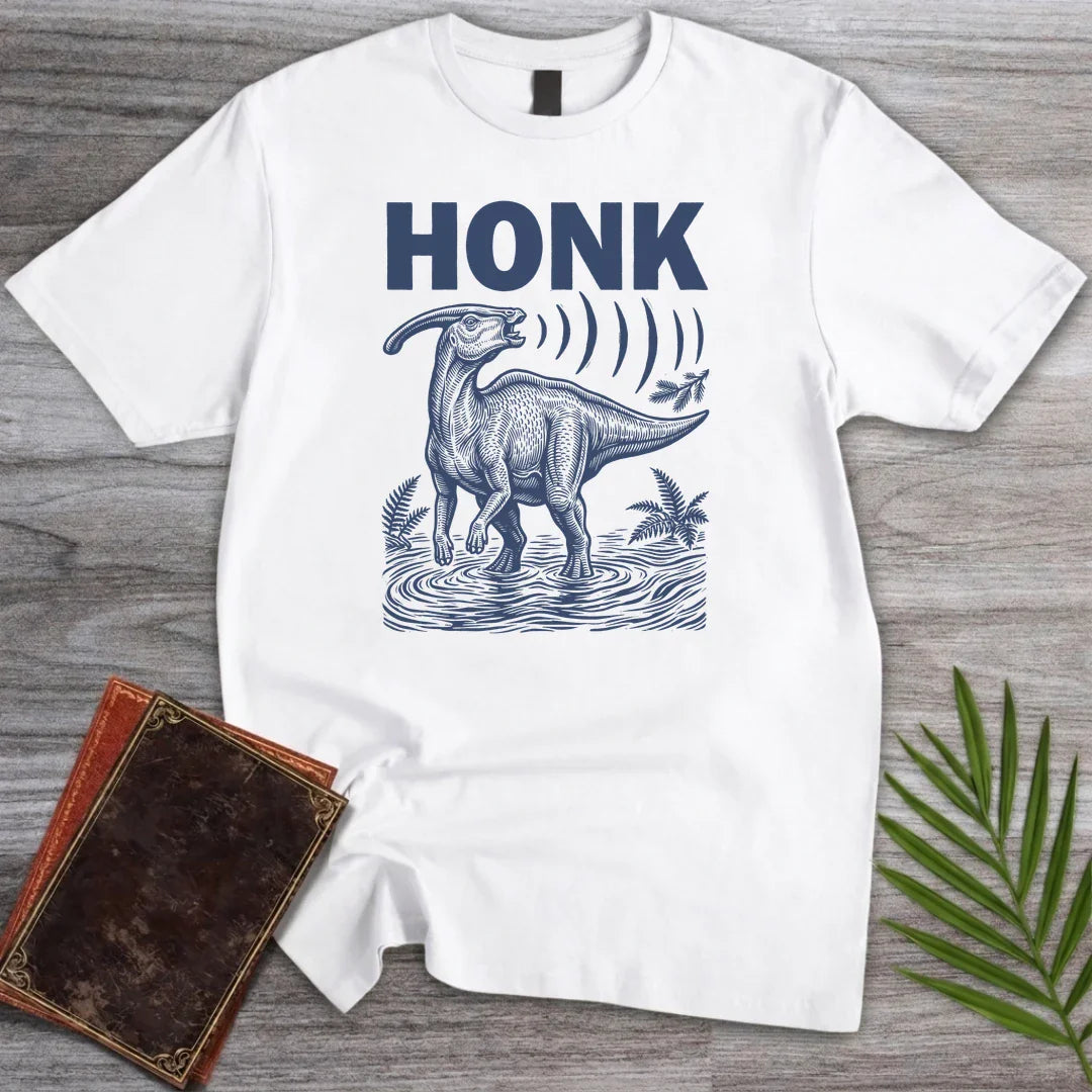 T-Shirt White / S Late Cretaceous Honk T-Shirt