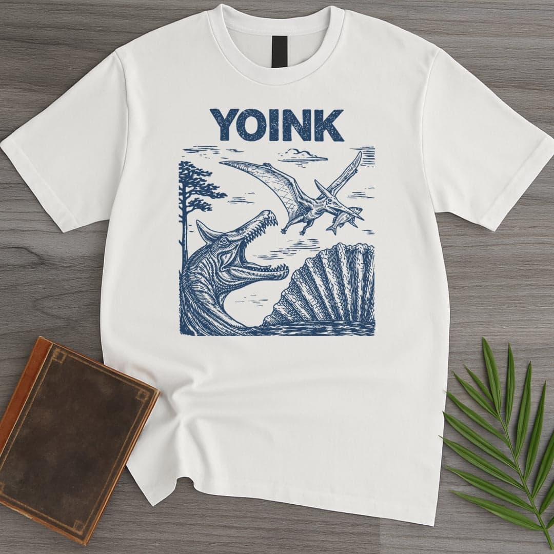 T-Shirt White / S Late Jurassic Yoink T-Shirt