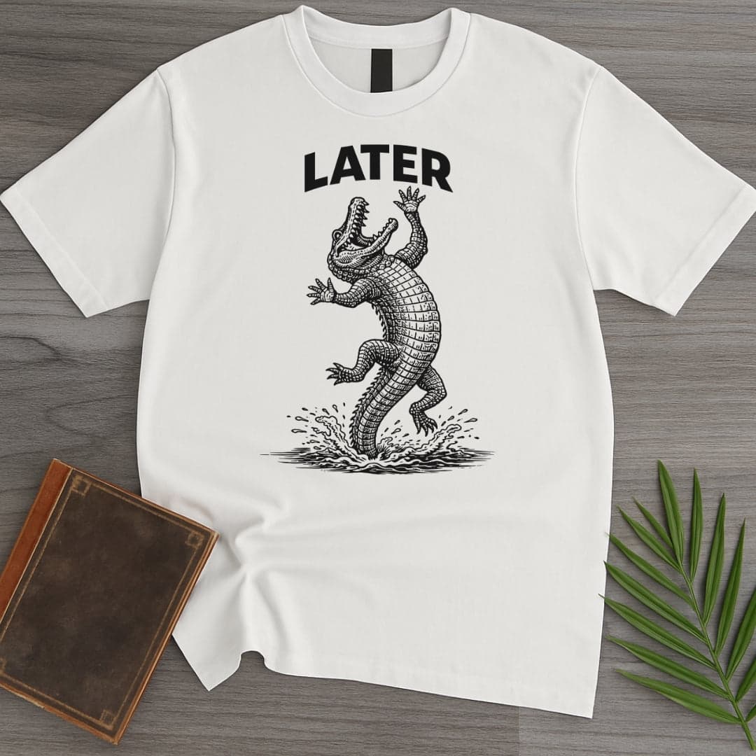 T-Shirt White / S Later Gator T-Shirt