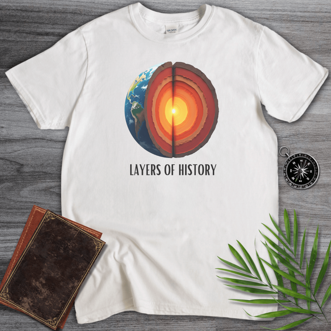 T-Shirt White / S Layers of Geologic History T-Shirt