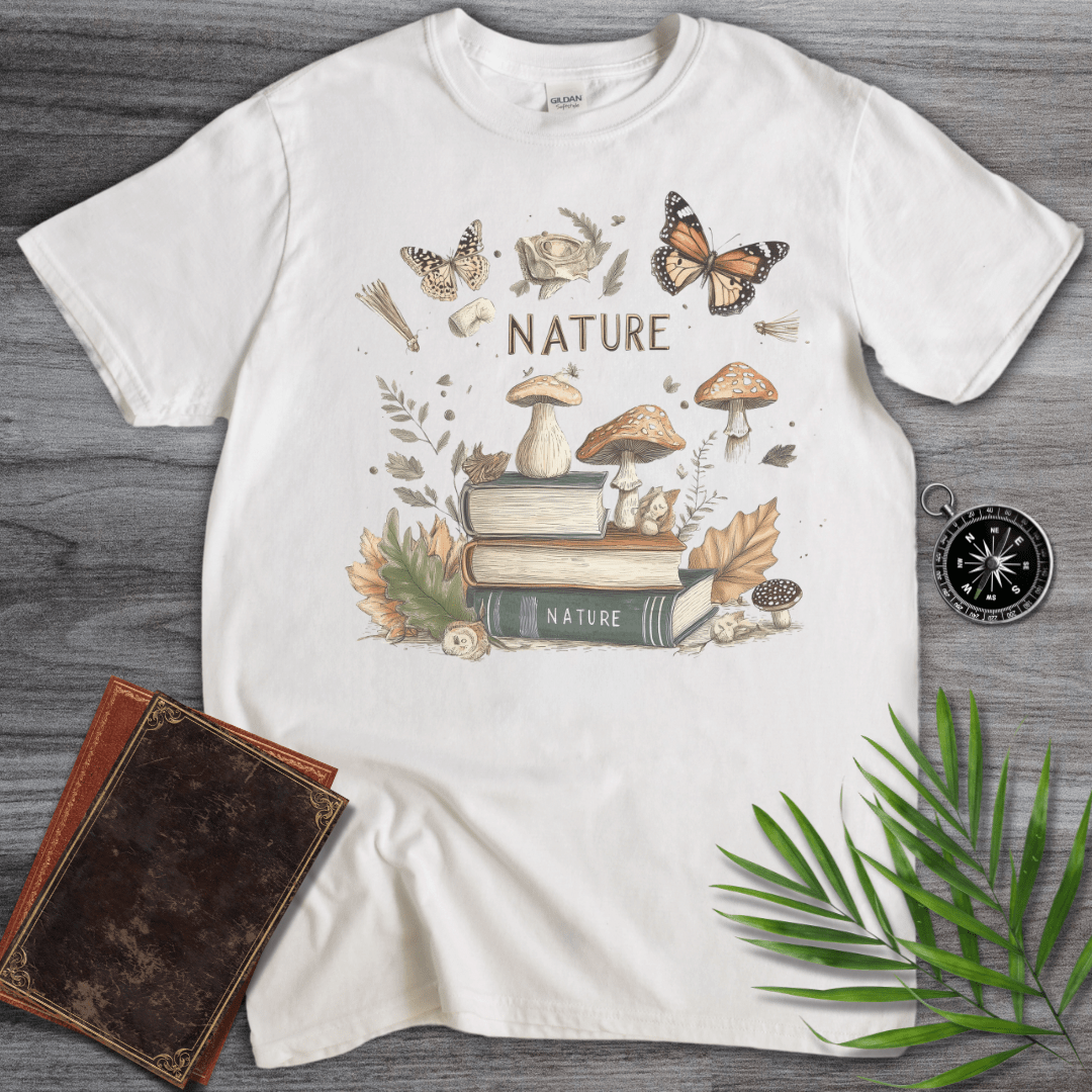 T-Shirt White / S Learning Nature Vintage T-Shirt