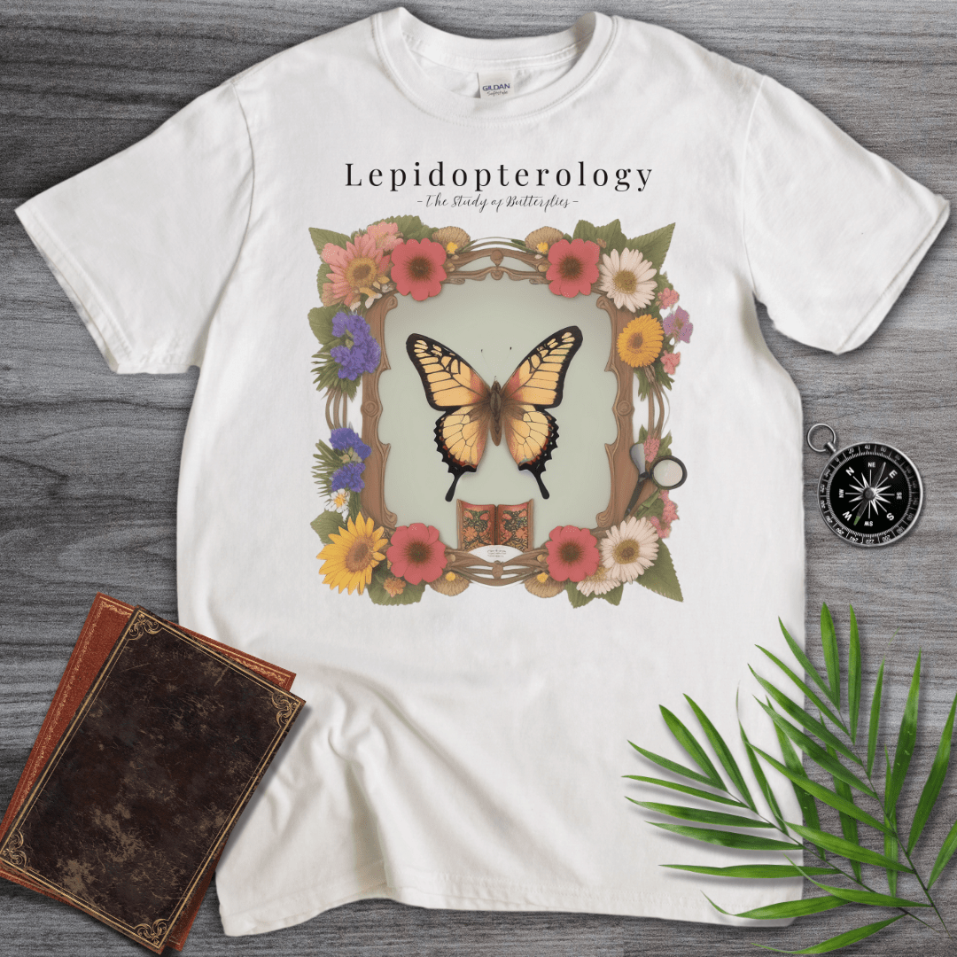 T-Shirt White / S Lepidopterology Frame T-Shirt