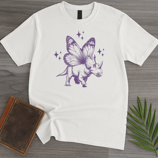 T-Shirt White / S Lil Fairy Centrosaurus T-Shirt