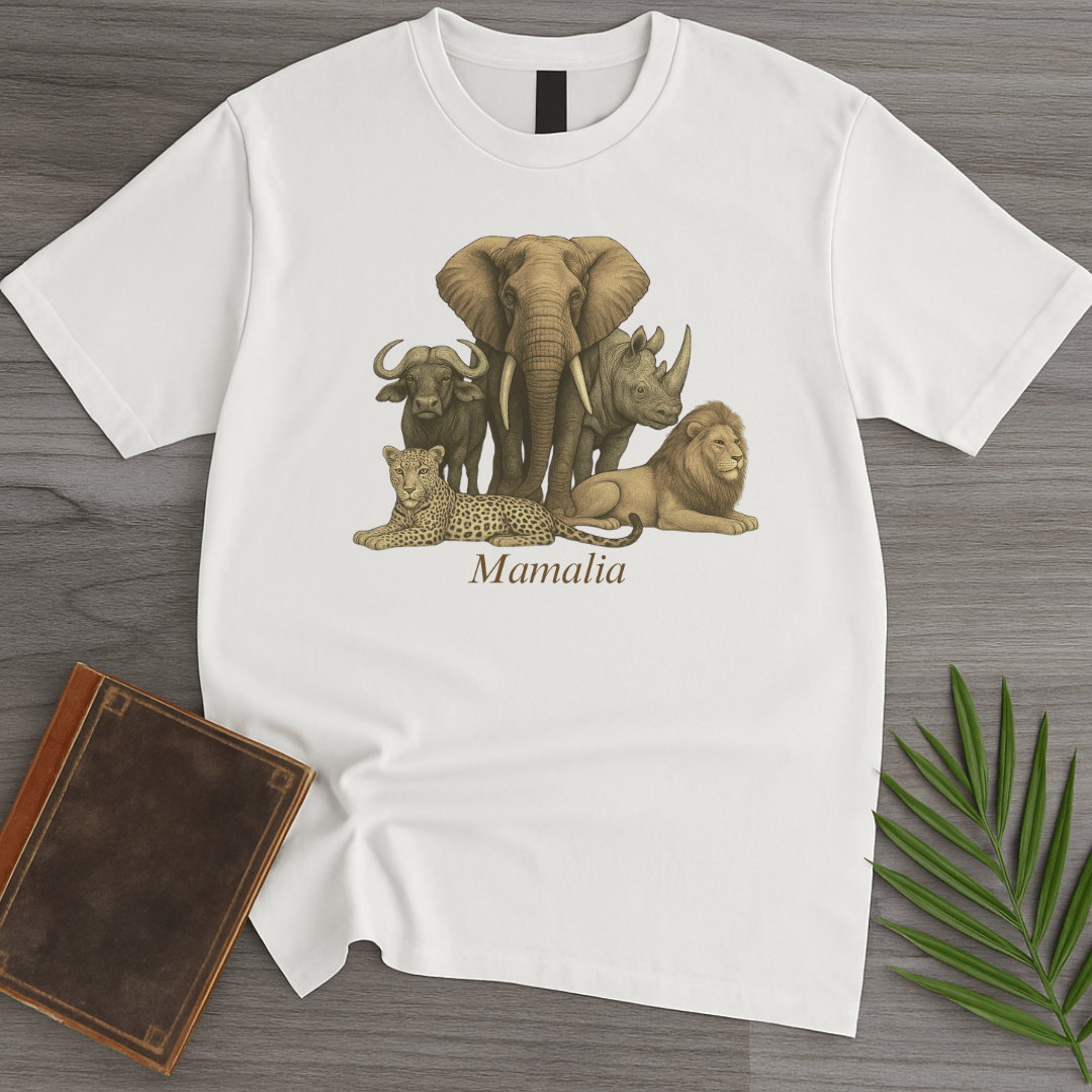 T-Shirt White / S Mammals of South Africa T-Shirt