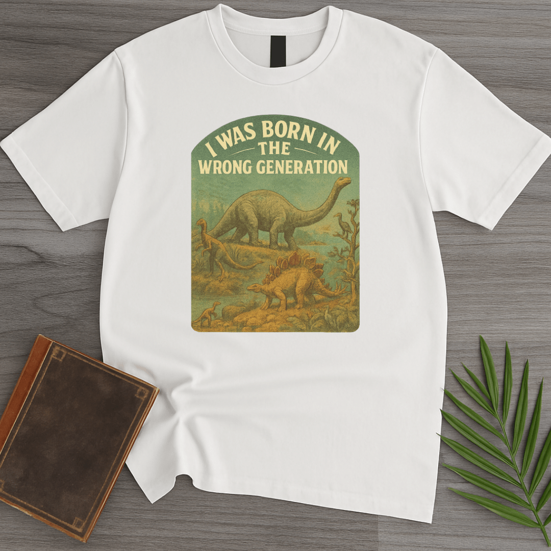 T-Shirt White / S Mesozoic: Born in the Wrong Generation T-Shirt