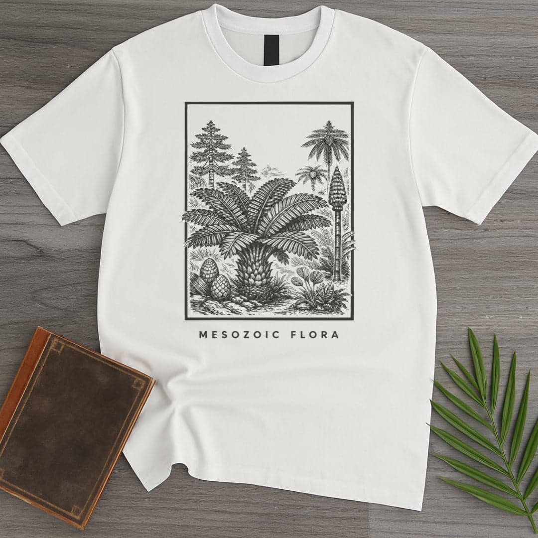 T-Shirt White / S Mesozoic Flora T-Shirt