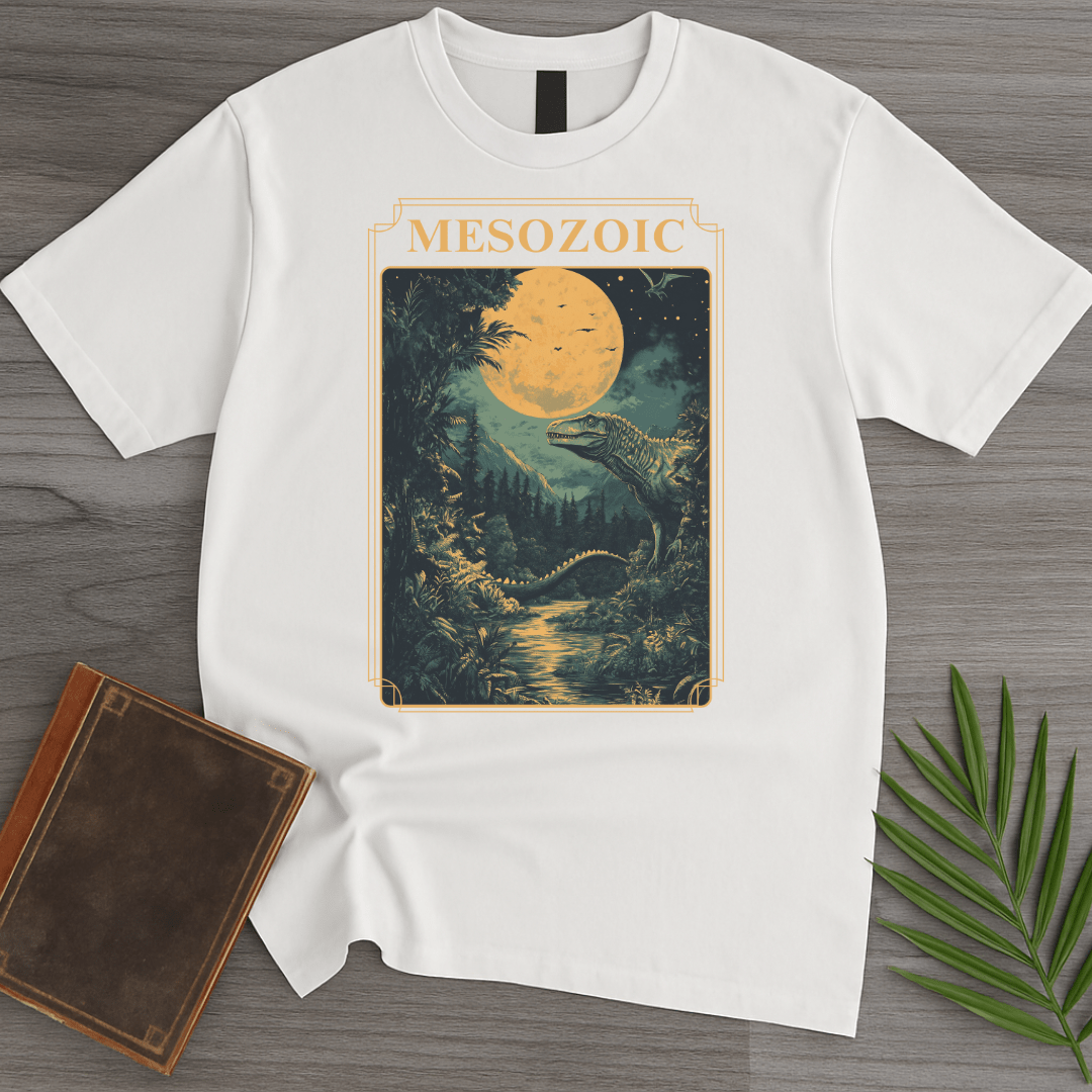 T-Shirt White / S Mesozoic Jungle Nights T-Shirt