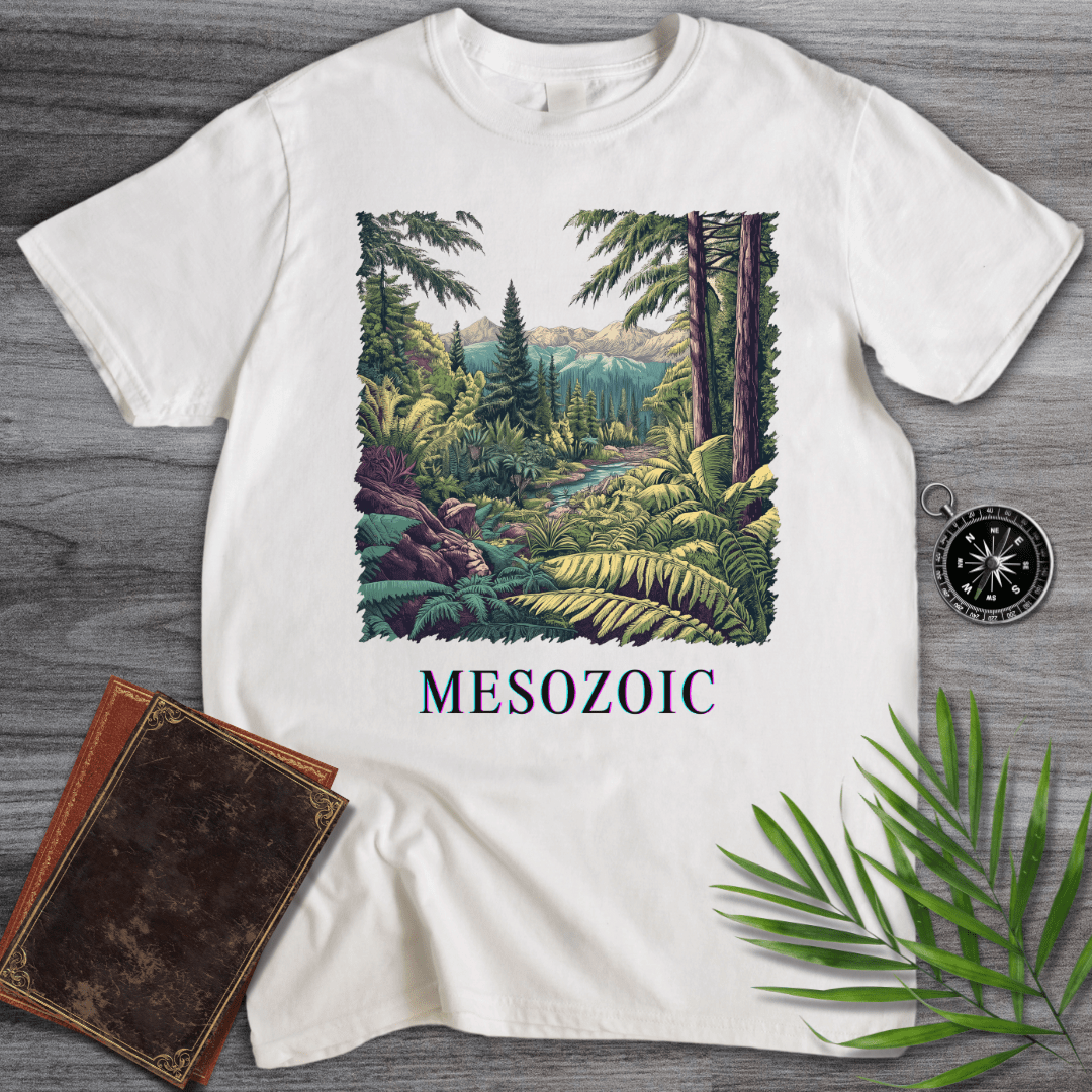 T-Shirt White / S Mesozoic Paleobiology Jungle T-Shirt