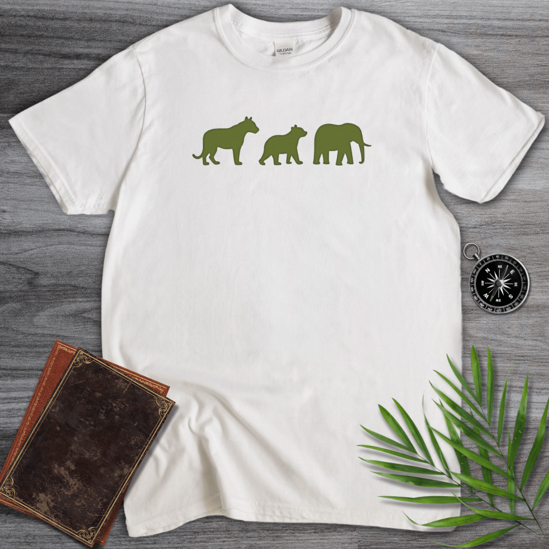 T-Shirt White / S Minimalist Zoology T-Shirt