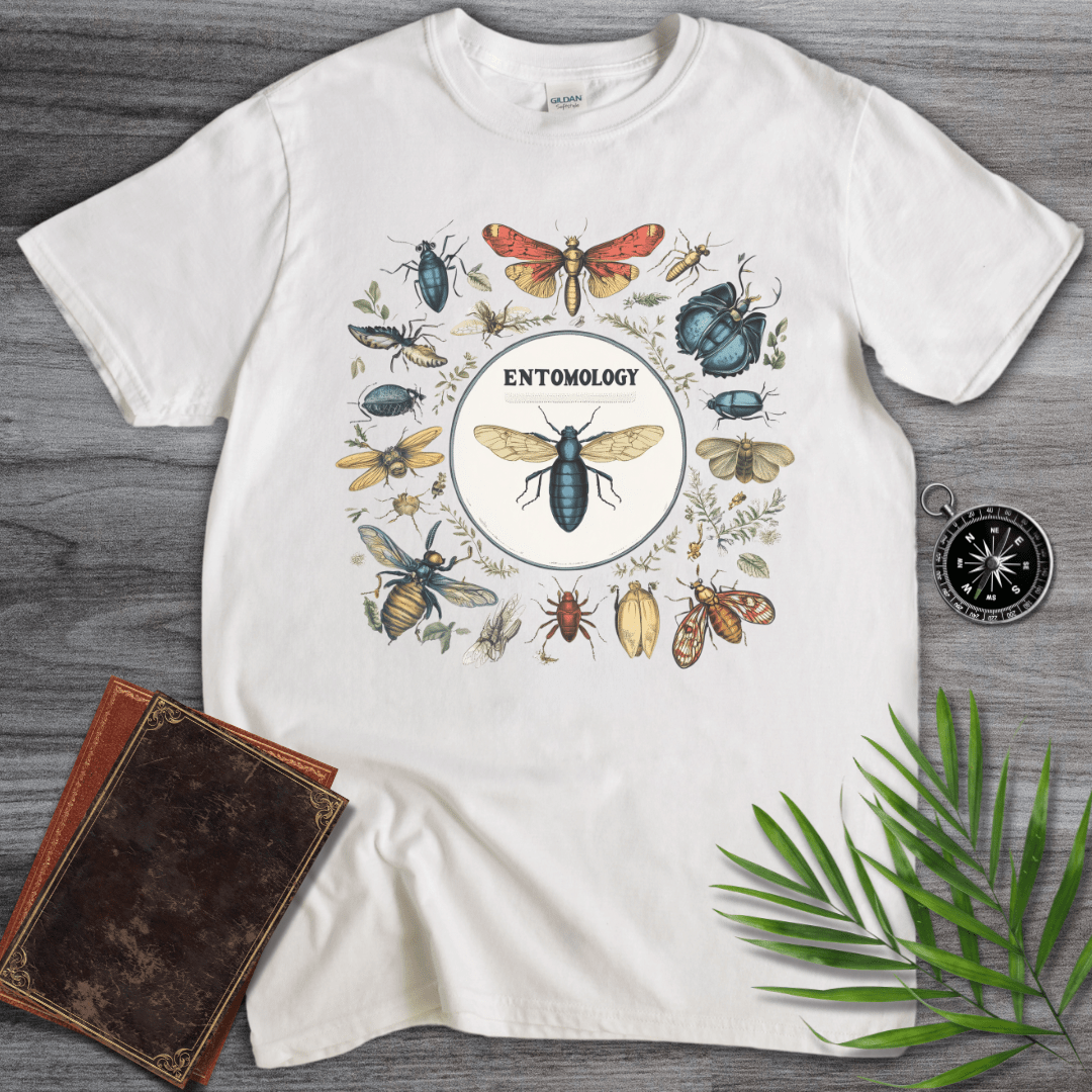 T-Shirt White / S Mixed Bugs Entomology T-Shirt