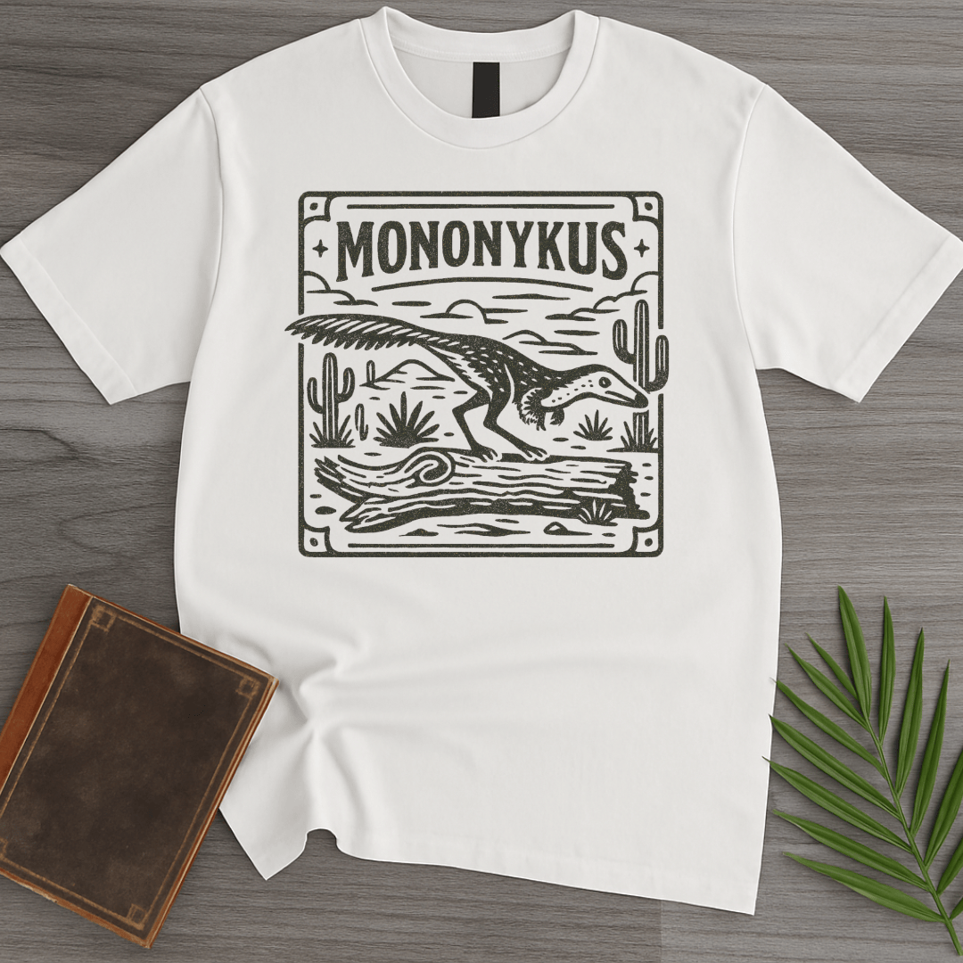 T-Shirt White / S Mononykus Desert Plains T-Shirt