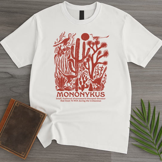 T-Shirt White / S Mononykus Vintage Desert T-Shirt
