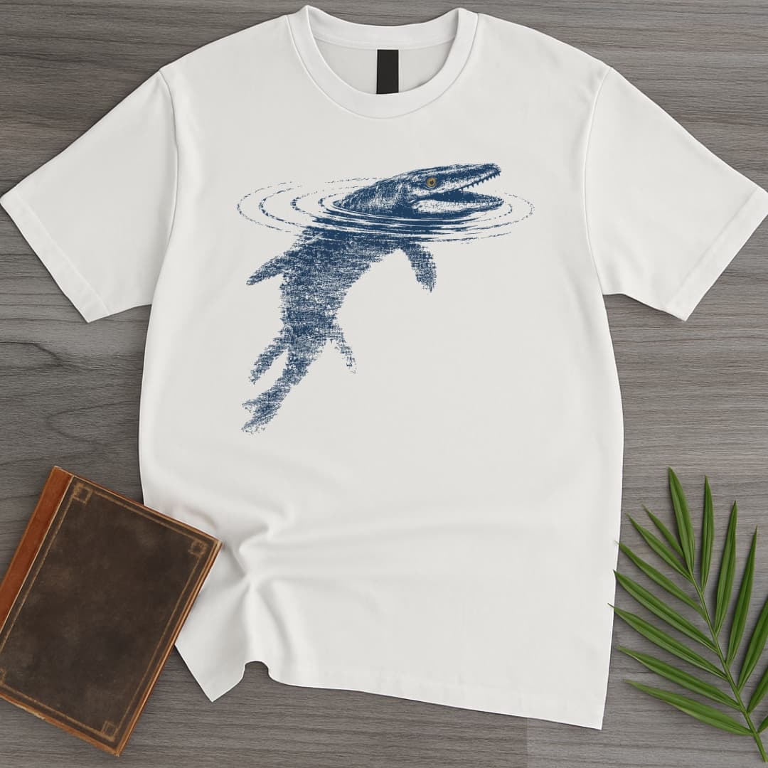 T-Shirt White / S Mosasaur Chill Waters T-Shirt