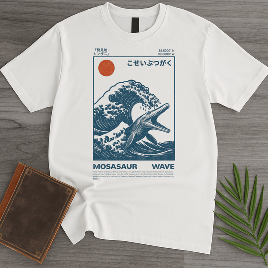 T-Shirt White / S Mosasaur Wave T-Shirt