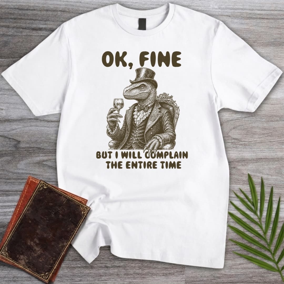 T-Shirt White / S My Inner Dino Complains T-Shirt