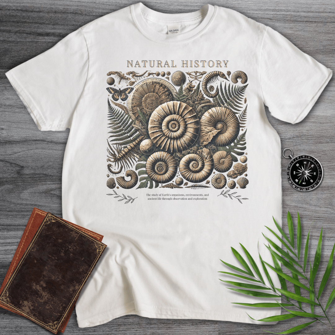 T-Shirt White / S Natural History: Elements & Definition Graphic T-Shirt