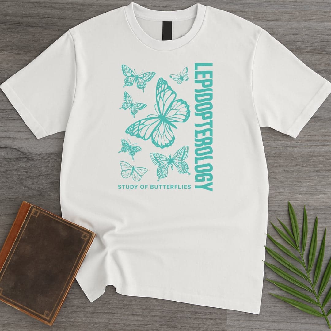 T-Shirt White / S Natural History Lepidopterology T-Shirt