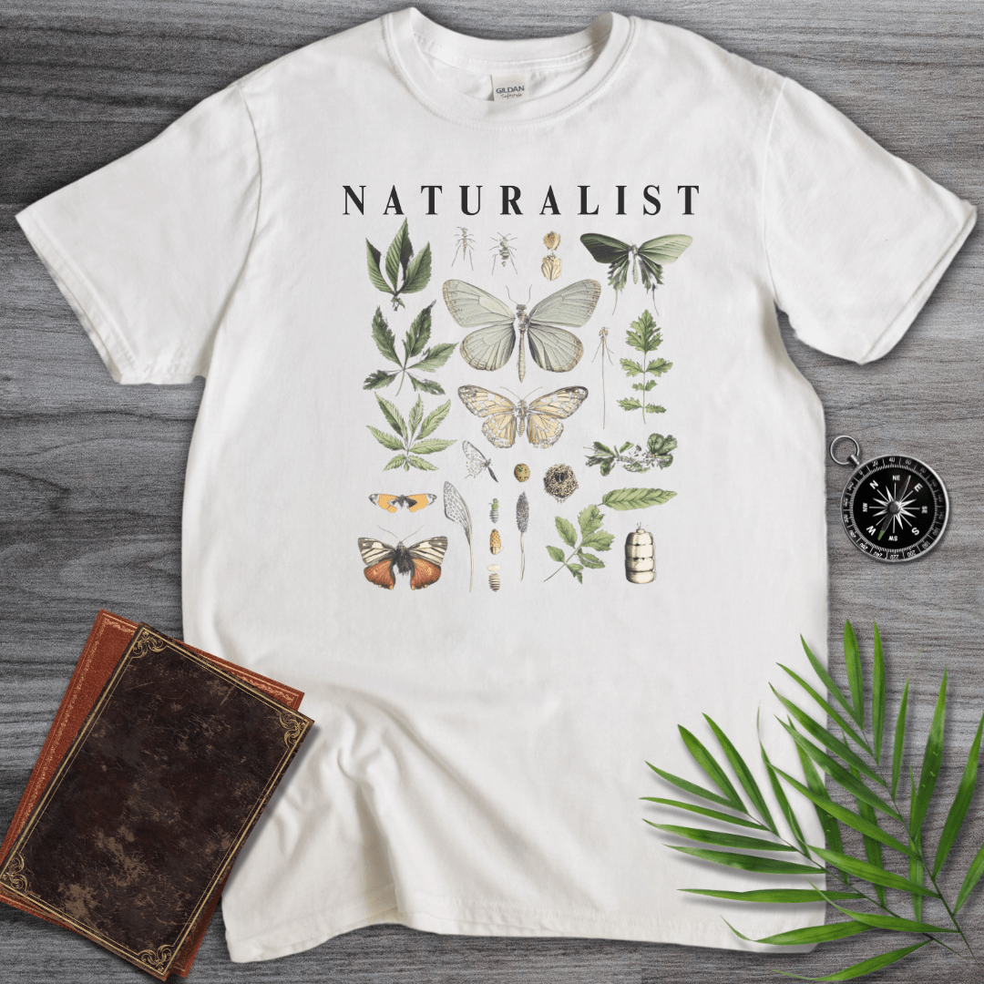 T-Shirt White / S Naturalist: Natural History Graphic T-Shirt