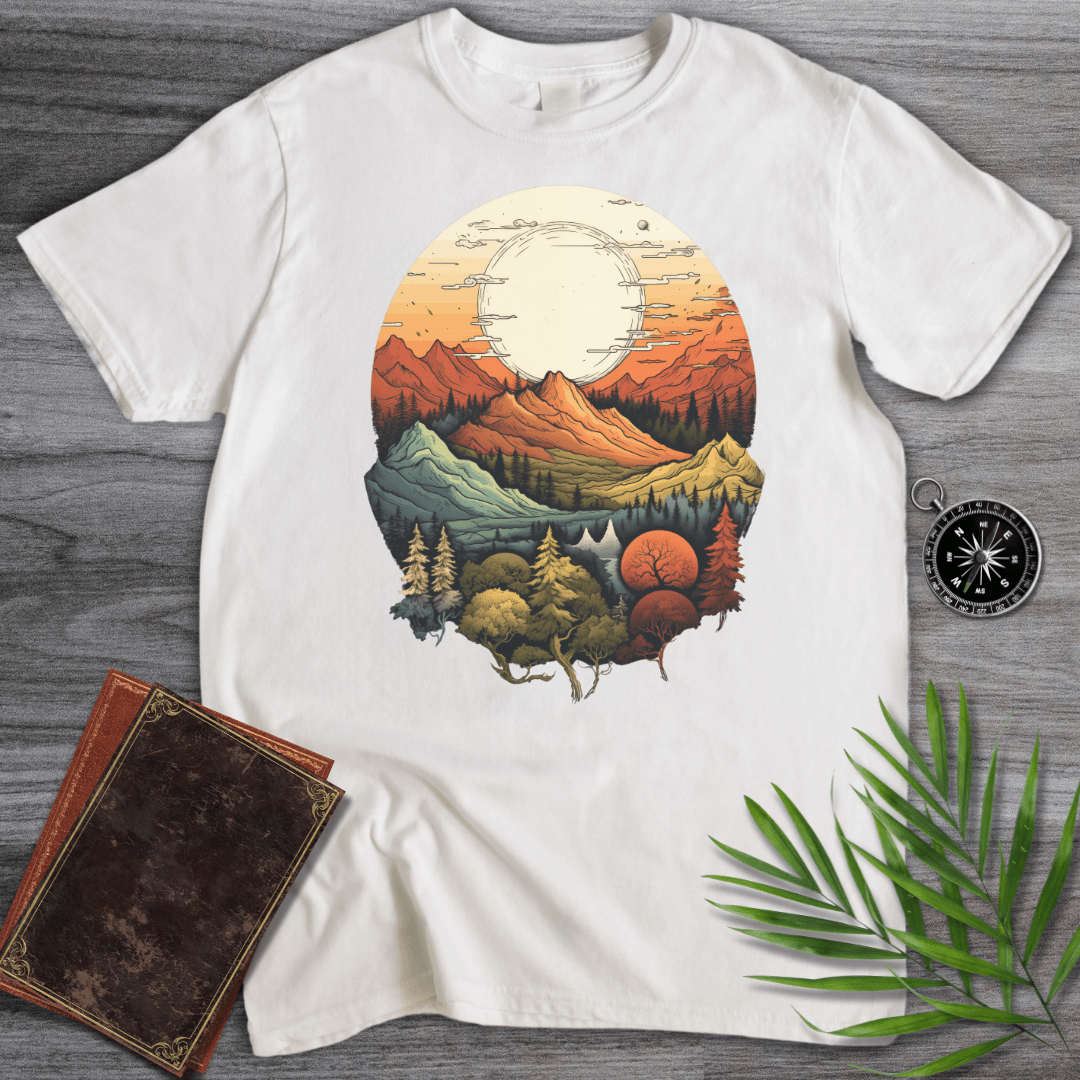 T-Shirt White / S Nature's Seasons Graphic T-Shirt