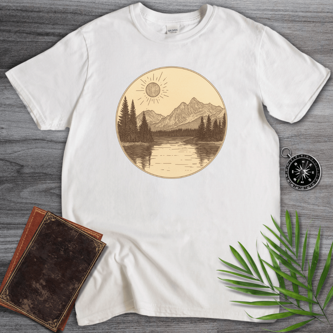 T-Shirt White / S Nature Serenity at Dawn T-Shirt