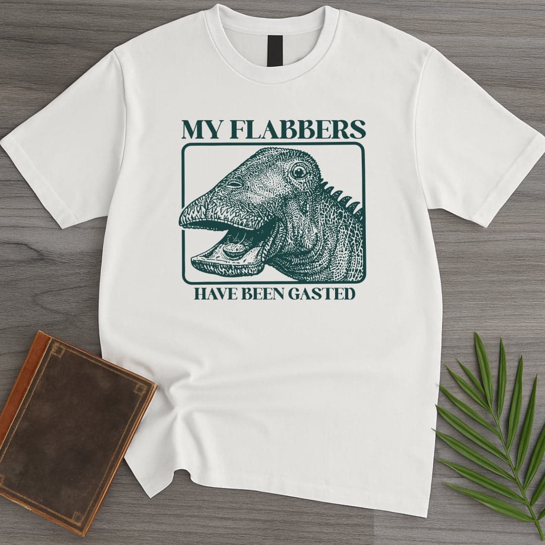 T-Shirt White / S Nigersaurus is Flabbergasted T-Shirt