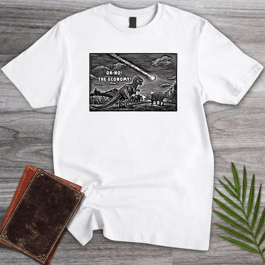 T-Shirt White / S Oh No! The Economy! T-shirt
