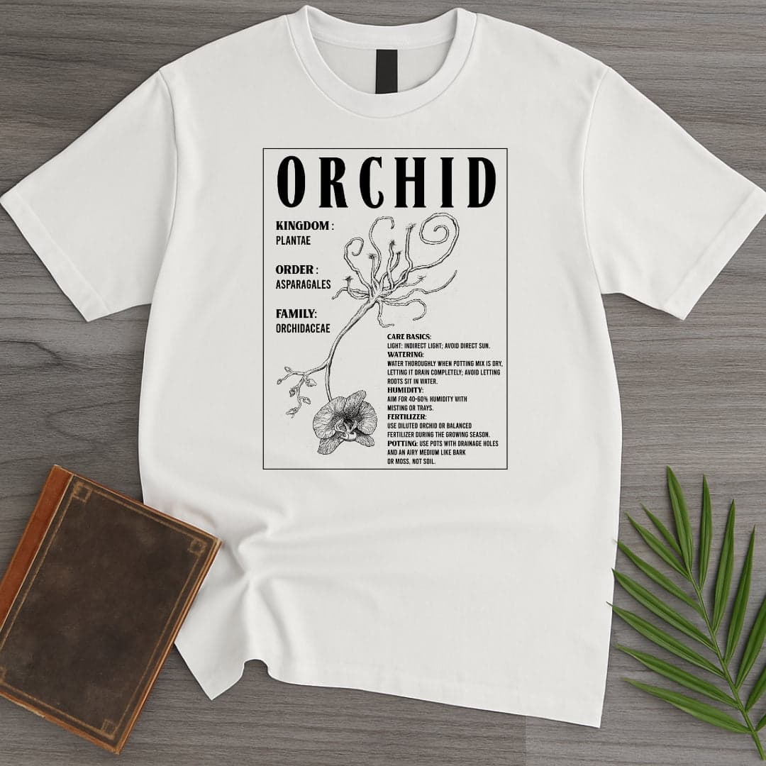T-Shirt White / S Orchid Botanical Care T-Shirt (Doobie)
