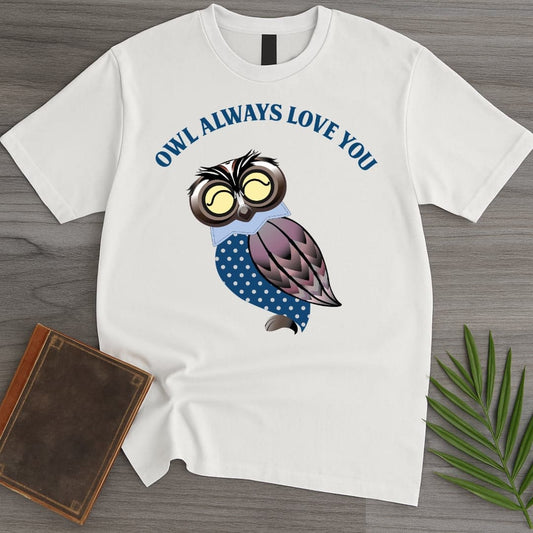 T-Shirt White / S Owl Always Love You Classic T-Shirt (Doobie)