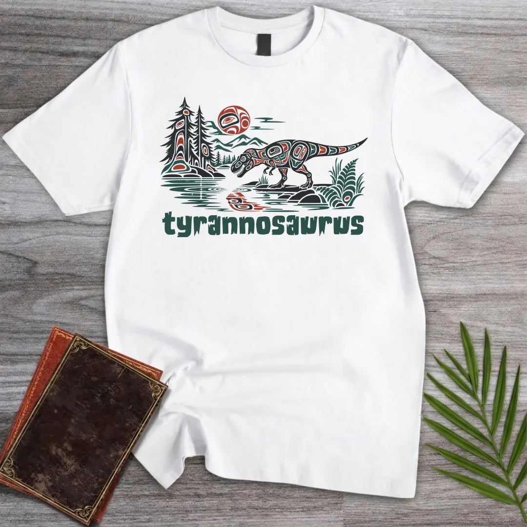 T-Shirt White / S Pacific Northwest Tyrannosaurus T-Shirt