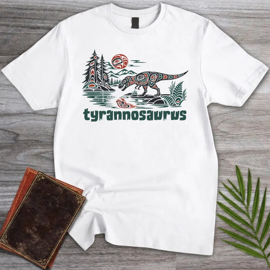 T-Shirt White / S Pacific Northwest Tyrannosaurus T-Shirt