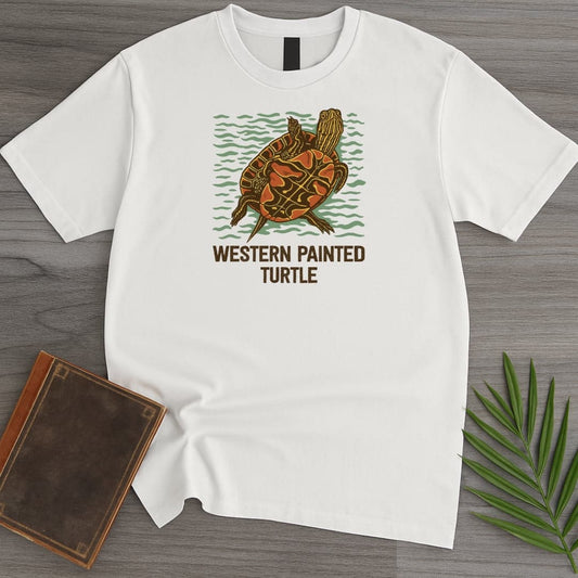 T-Shirt White / S Painted Turtle Freshwater Guardian T-Shirt