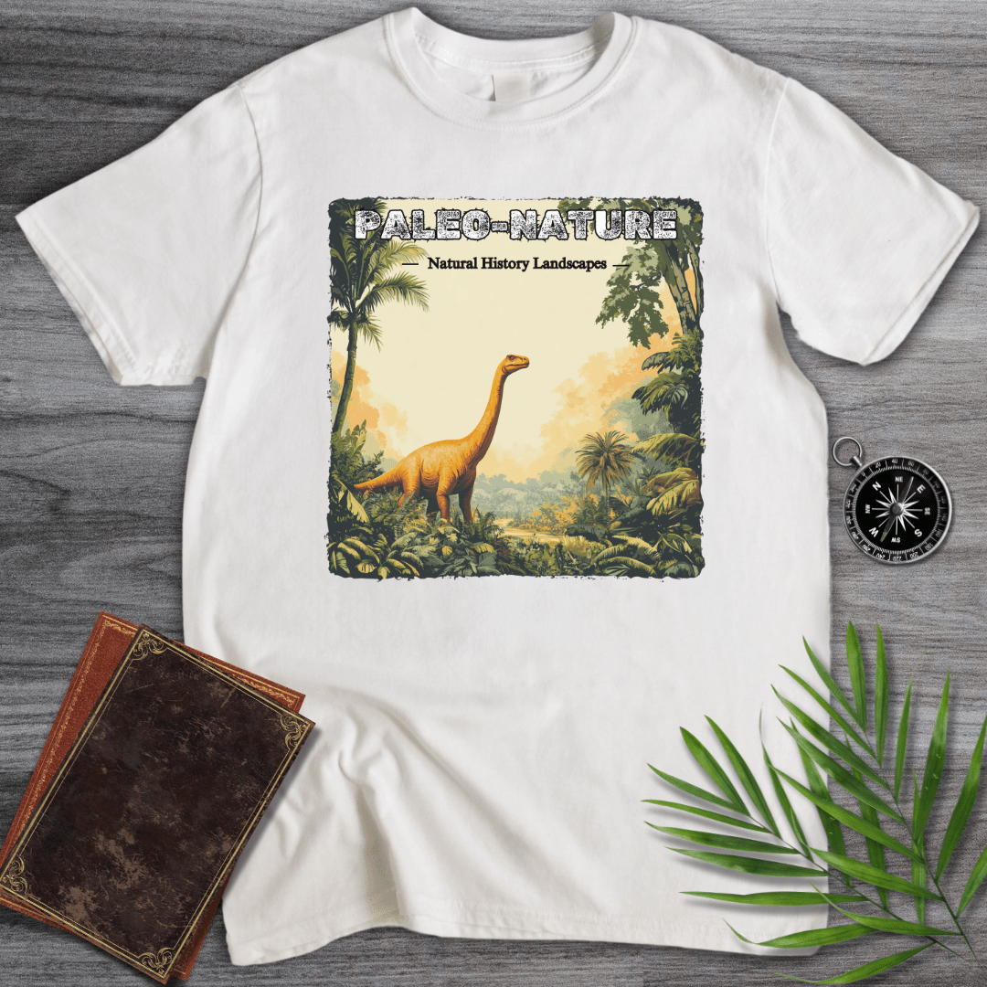 T-Shirt White / S Paleo-Nature Landscapes T-Shirt